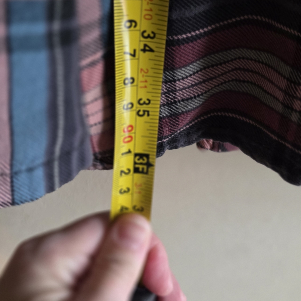 Plaid Open-Front Women's Jacket - Picture 3 of 4